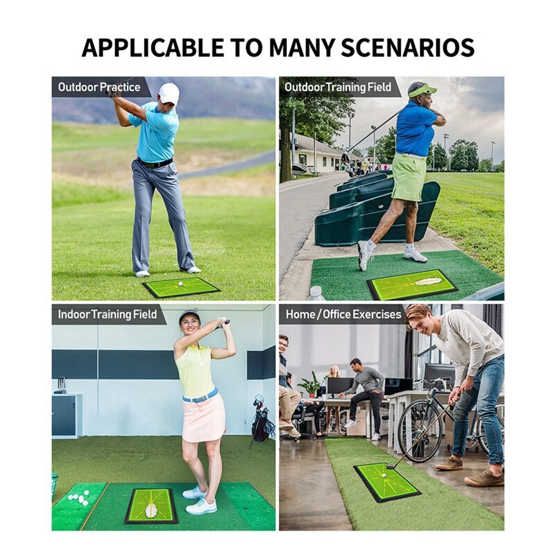 Personal Golf Swing Analyzer Training Mat