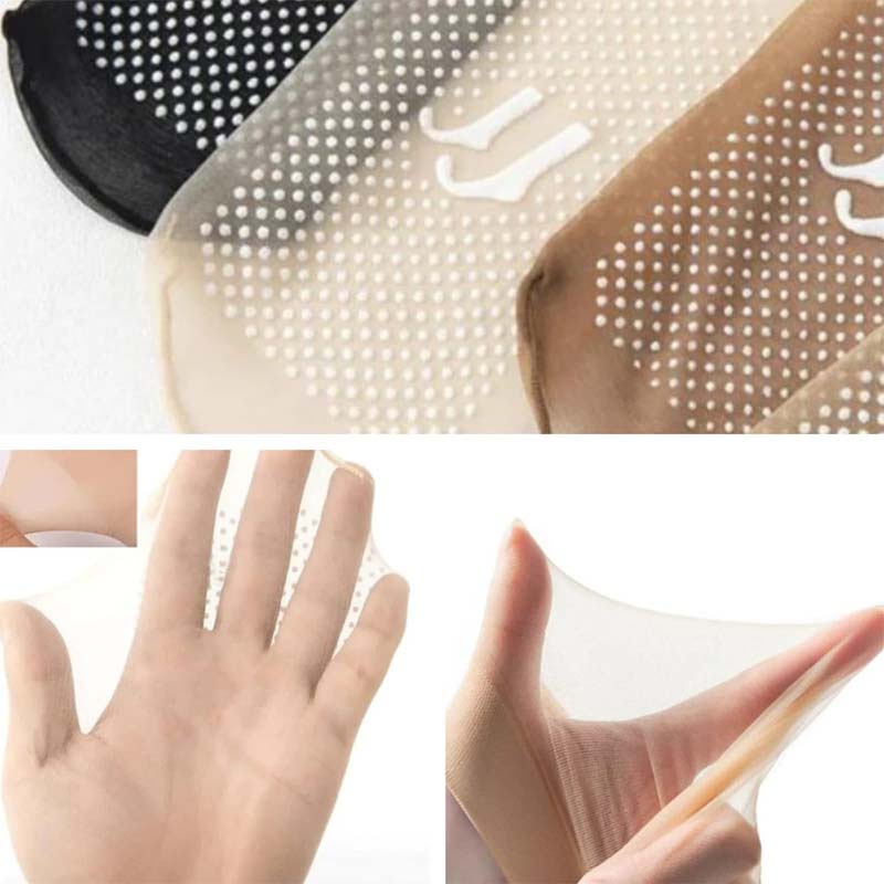 Befez | Breathable No-Show Crystal Socks for Women