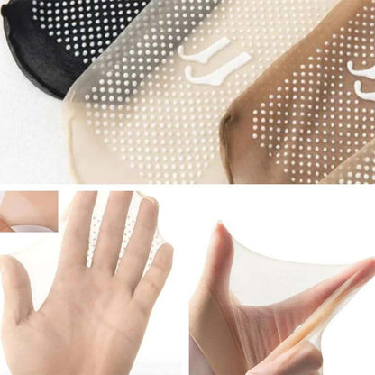 Befez | Breathable No-Show Crystal Socks for Women