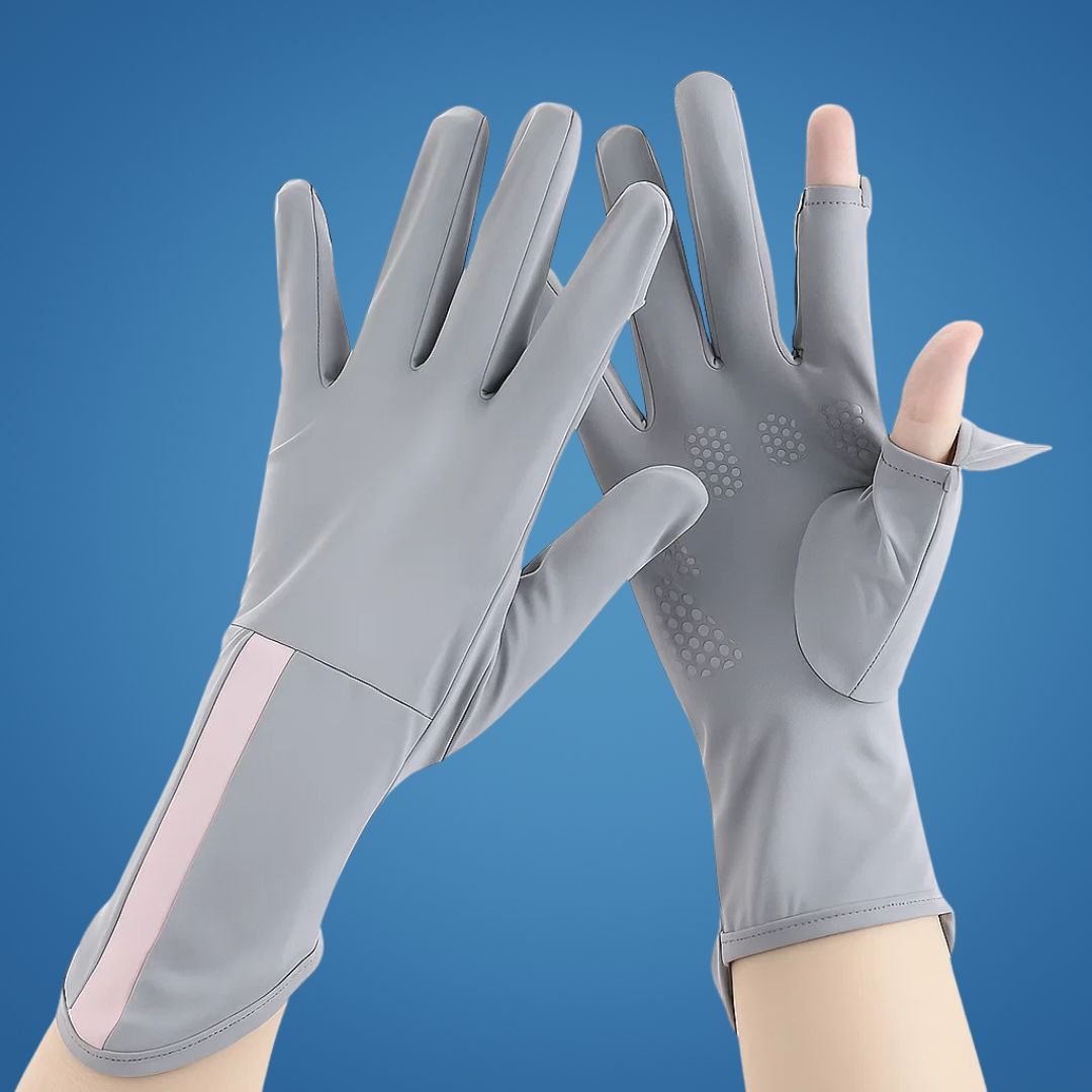 Cooling Bike Gloves with Touchscreen Fingers