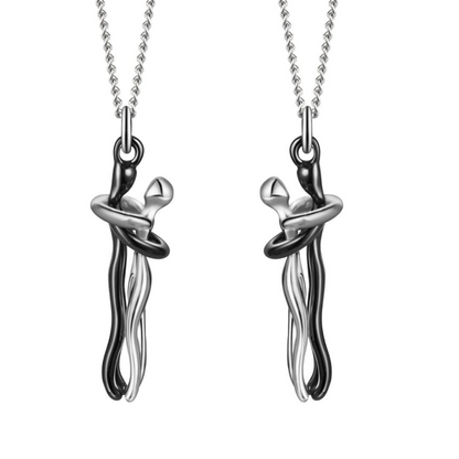 Romantic Couple Pendant Necklace