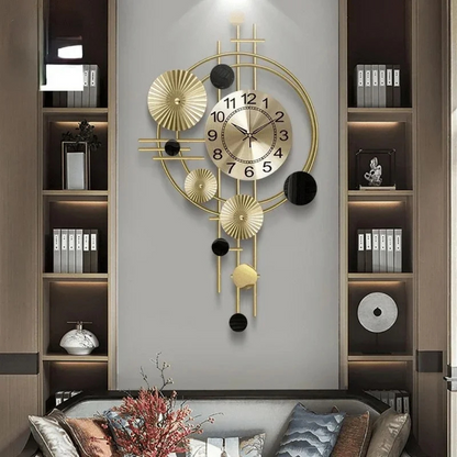 Big Decorative Round Wall Clock