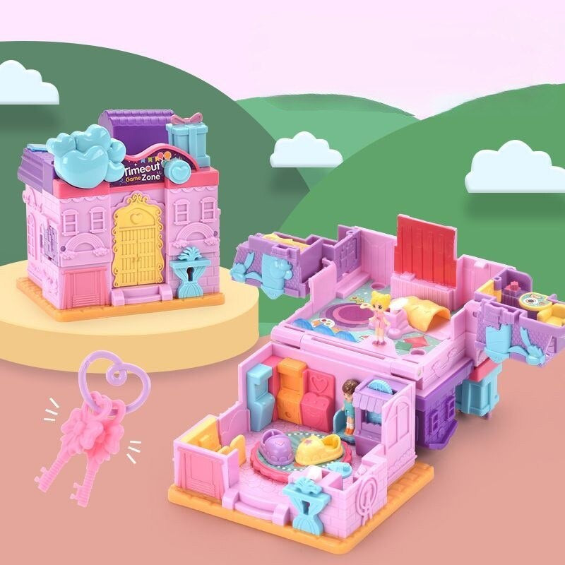 Colorful Kids Playhouse with Lights and Sounds