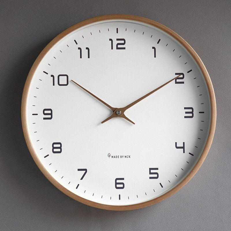 Rustic Wooden Wall Clock - Befez