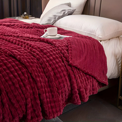 Plush Fuzzy Cozy Throw Blanket