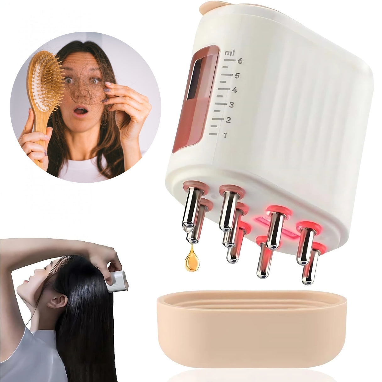 Relaxing Electric Scalp Massager for Hair Growth - Befez