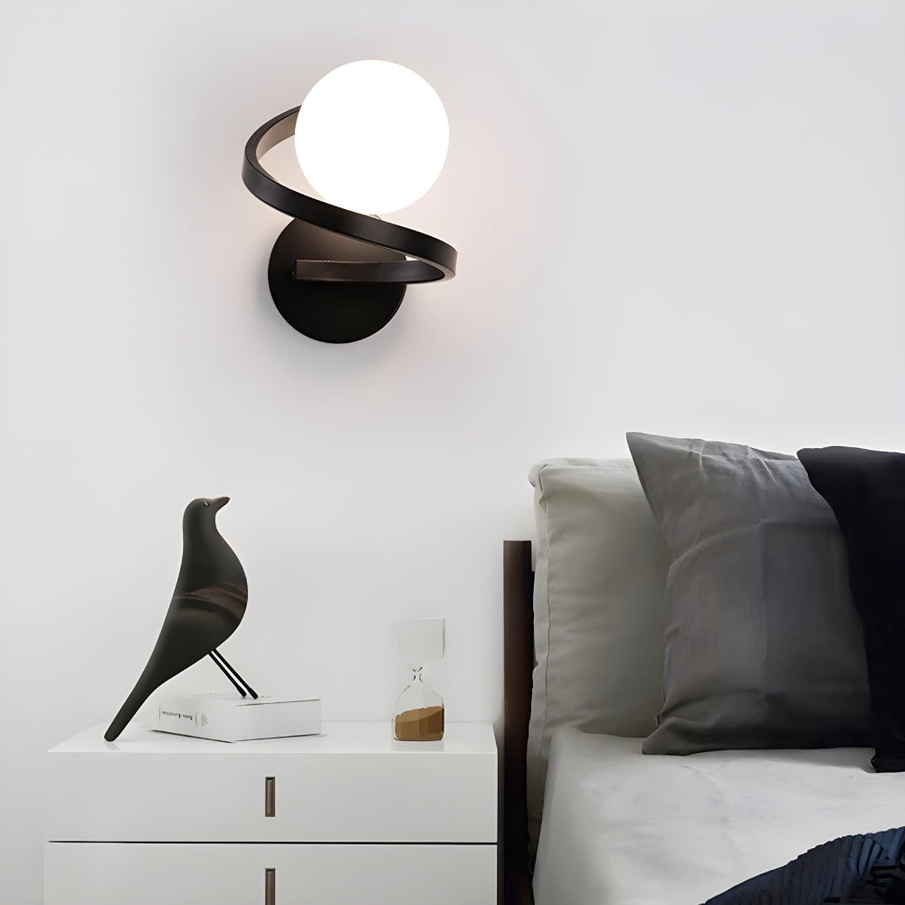 Stylish Spiral LED Wall Lamp Befez