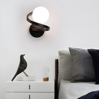 Stylish Spiral LED Wall Lamp Befez