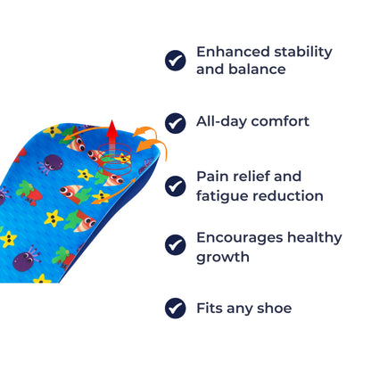 Arch Support Insoles for Flat Feet Relief