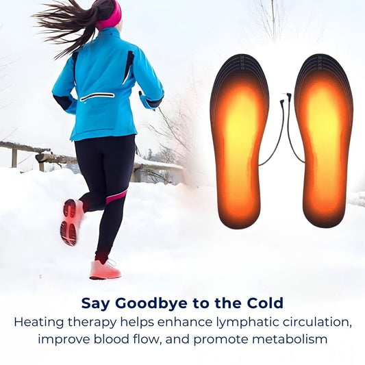 Warm Fit Heated Insoles for Cold Feet - Befez