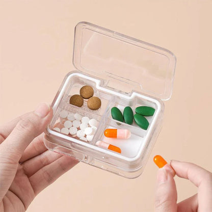Compact Travel Pill Container