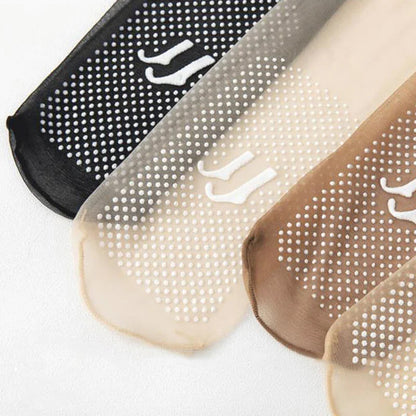Befez | Thin, Grip Crystal Ankle Socks
