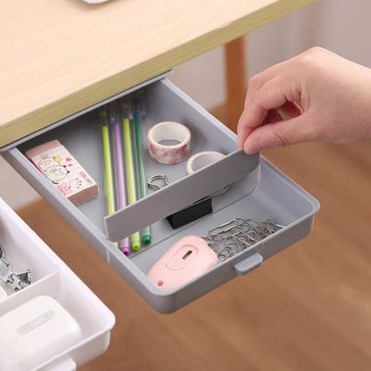 Compact Under Desk Storage Drawer