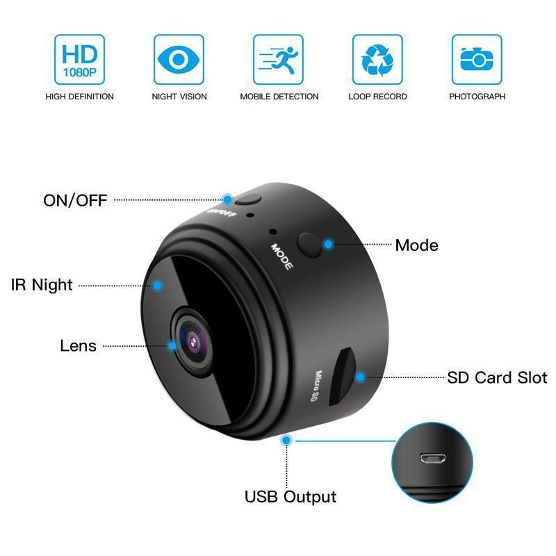 HD Wireless Mini RV Backup Camera