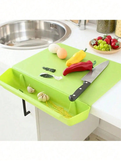 Space Saving Chopping Board with Storage Tray - Befez