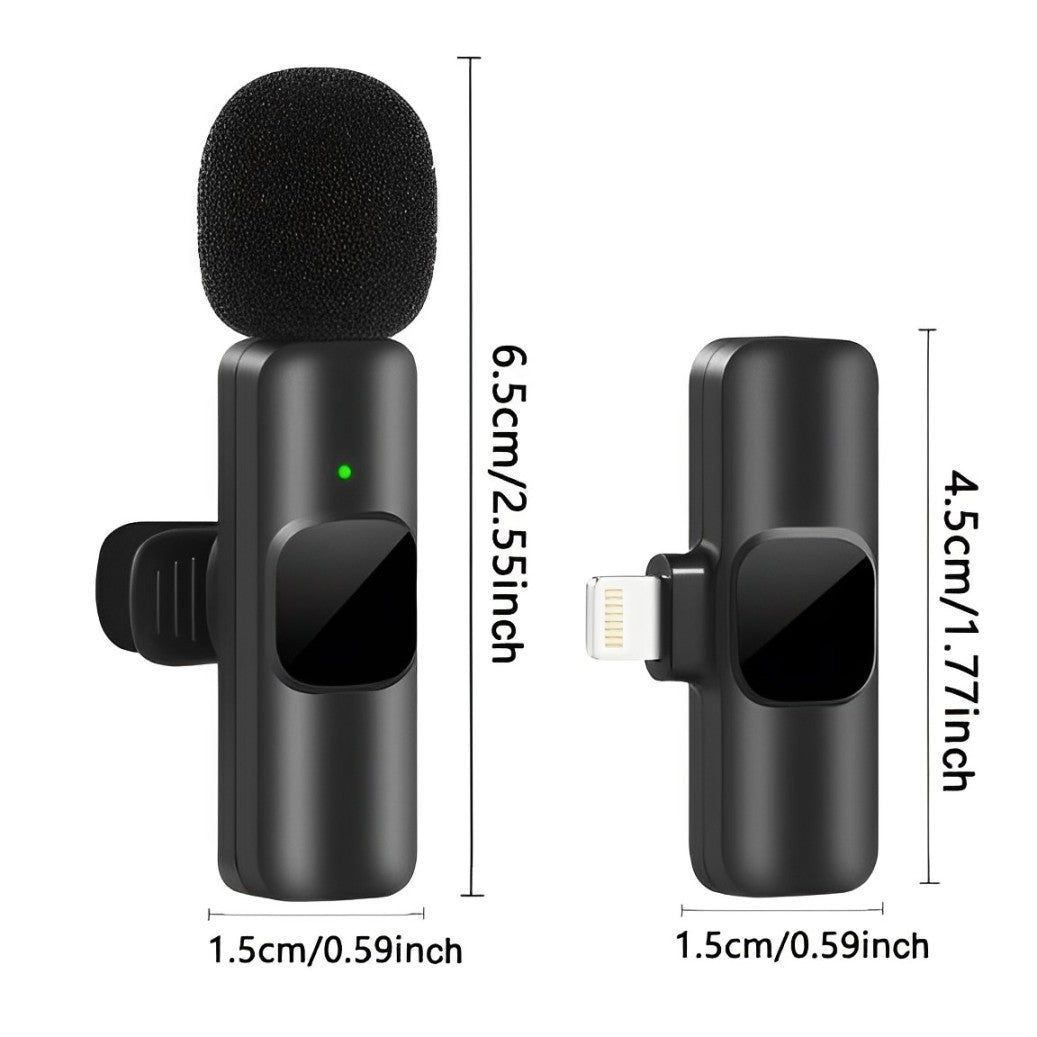Compact Rechargeable Lavalier Mic