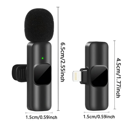 Compact Rechargeable Lavalier Mic
