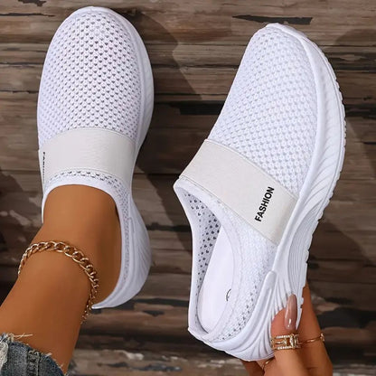 Airy Breathable Mesh Slip On Shoes