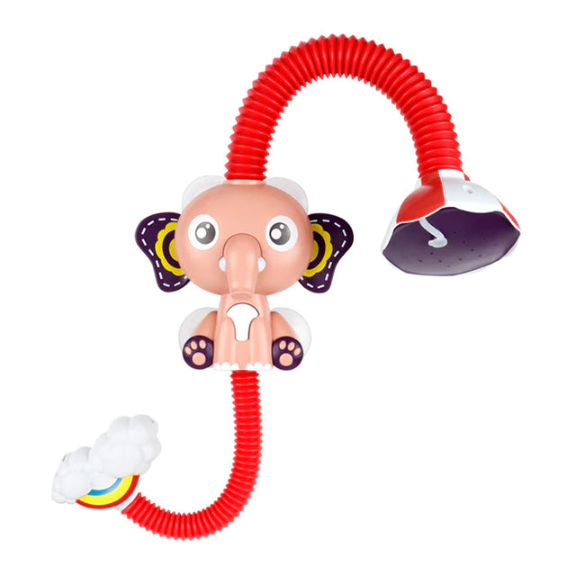 Colorful Elephant Shower Toy for Kids Bath Time Fun