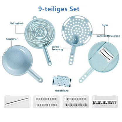 Practical 12-in-1 Kitchen Vegetable Cutter Tool