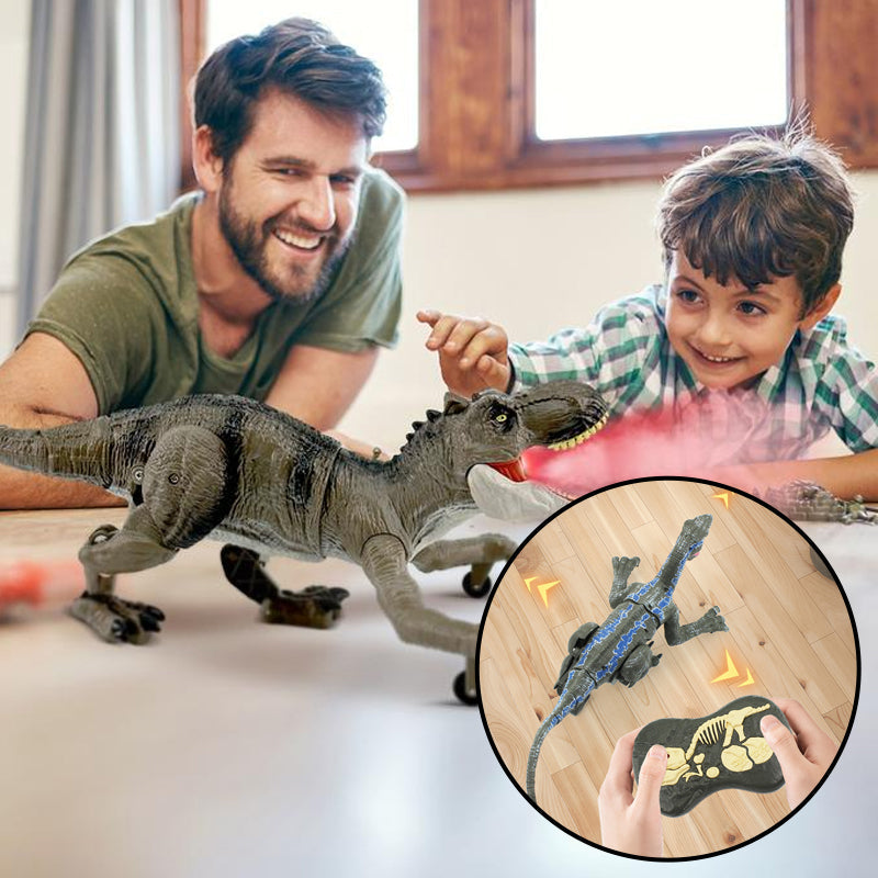 Remote Control Dinosaur Toy with Fog Effect