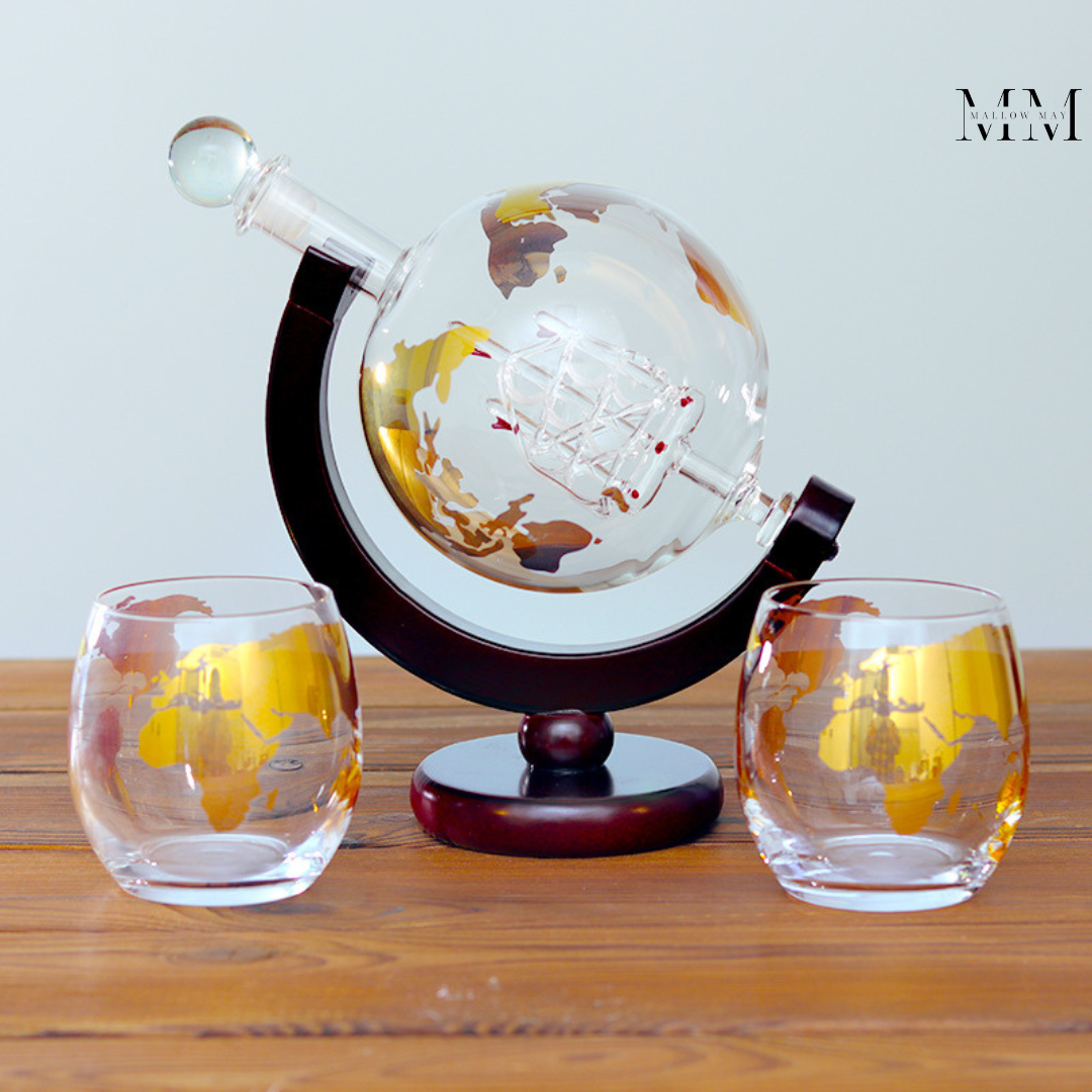 Luxury Whiskey Decanter Gift Set for Whiskey Lovers - Befez