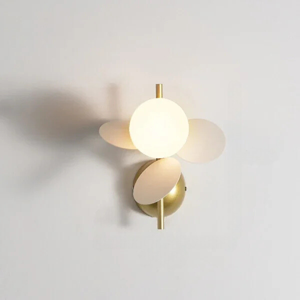 Stylish LED Glass Wall Light Fixture