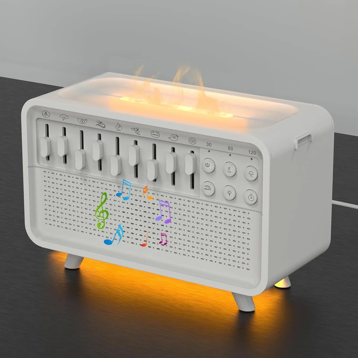 Soothing Sound Machine with Nightlight and Humidifier - Befez