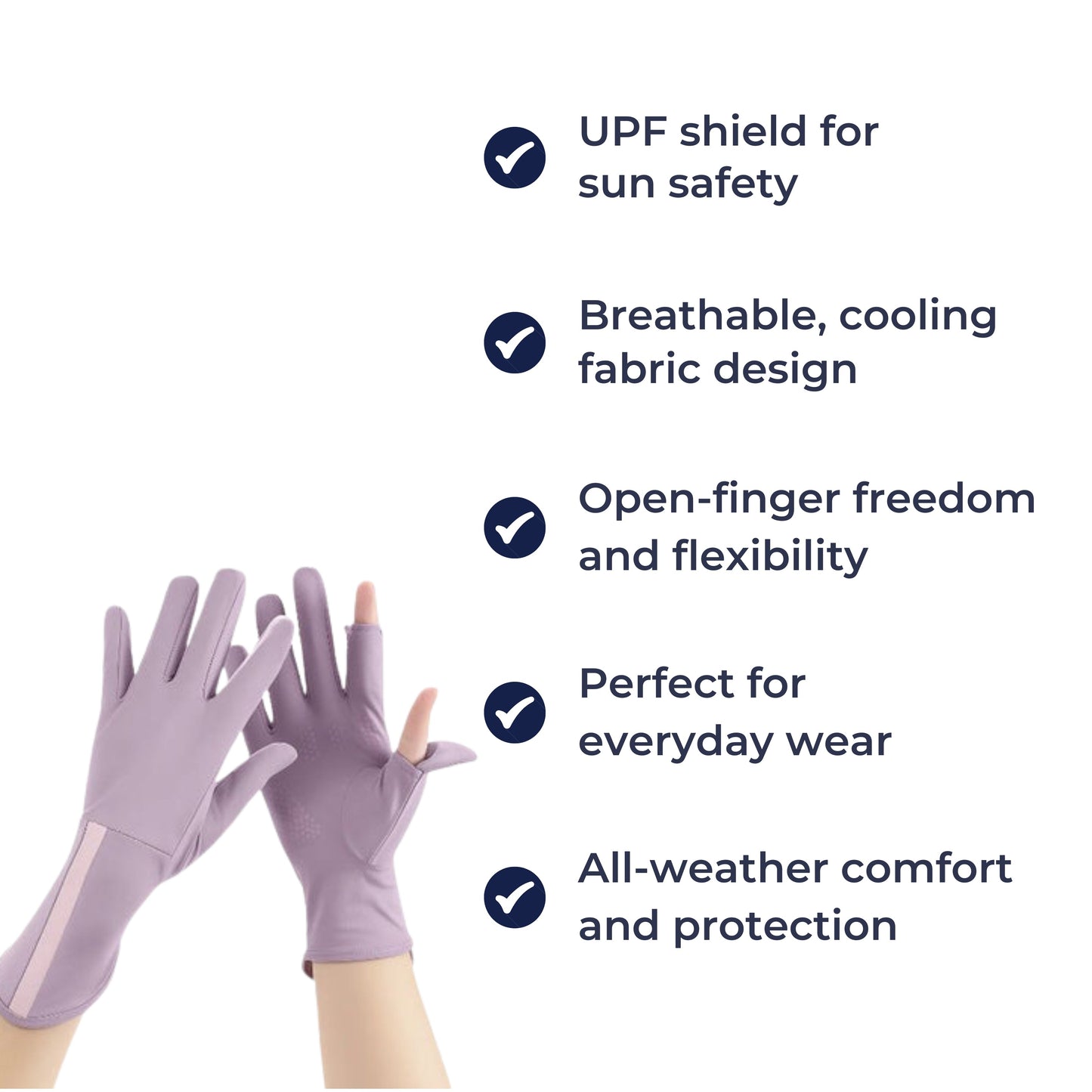 Cooling Bike Gloves with Touchscreen Fingers