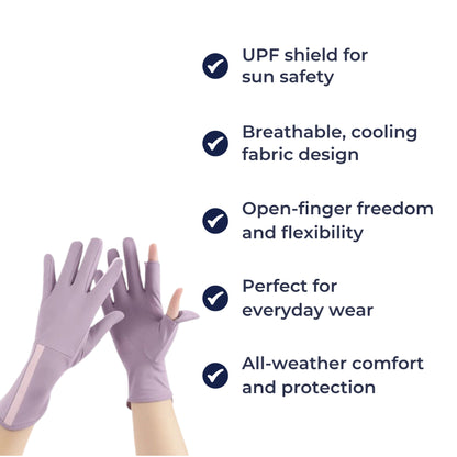 Cooling Bike Gloves with Touchscreen Fingers