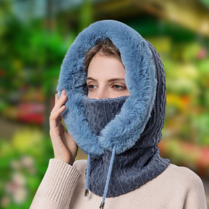 Warm Knitted Beanie Hat with Soft Fleece Lining - Befez