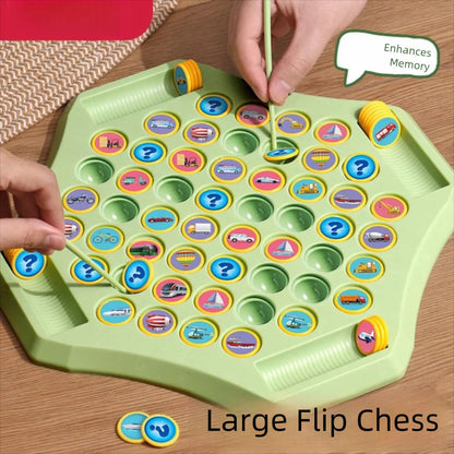 Fun Animal Token Flip Memory Game