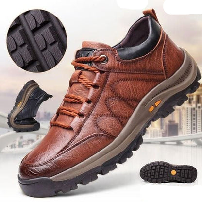Comfortable Men's Orthopedic Leather Shoes