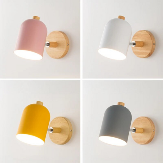 Rustic Wood Wall Light Fixture - Befez