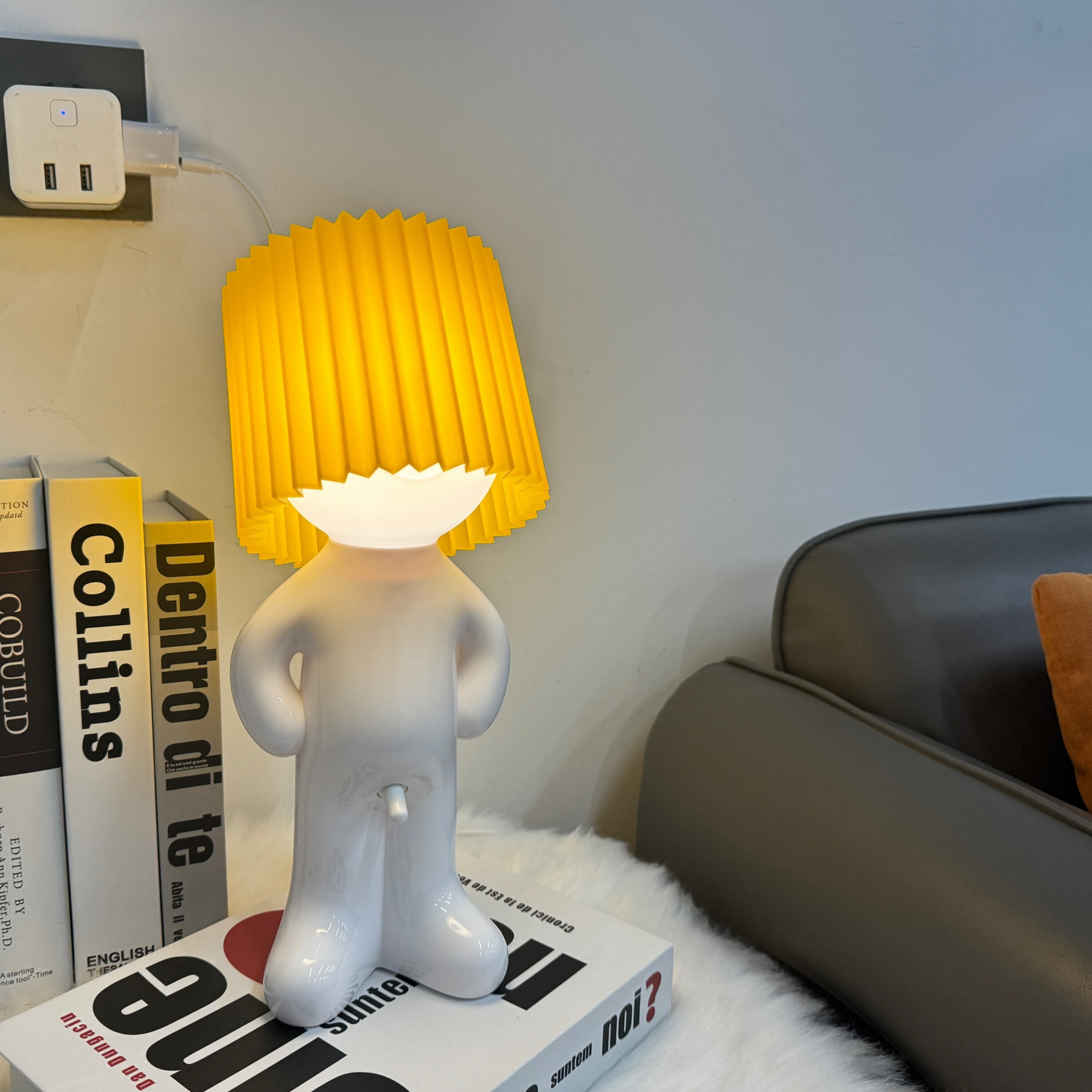 Stylish Geometric USB Desk Lamp
