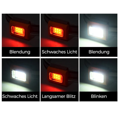 Befez | Rechargeable LED Running Clip Light