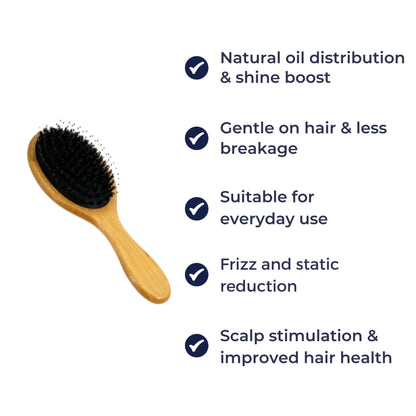 Gentle Scalp Massager - Soft Bristle - Healthy Shiny Hair