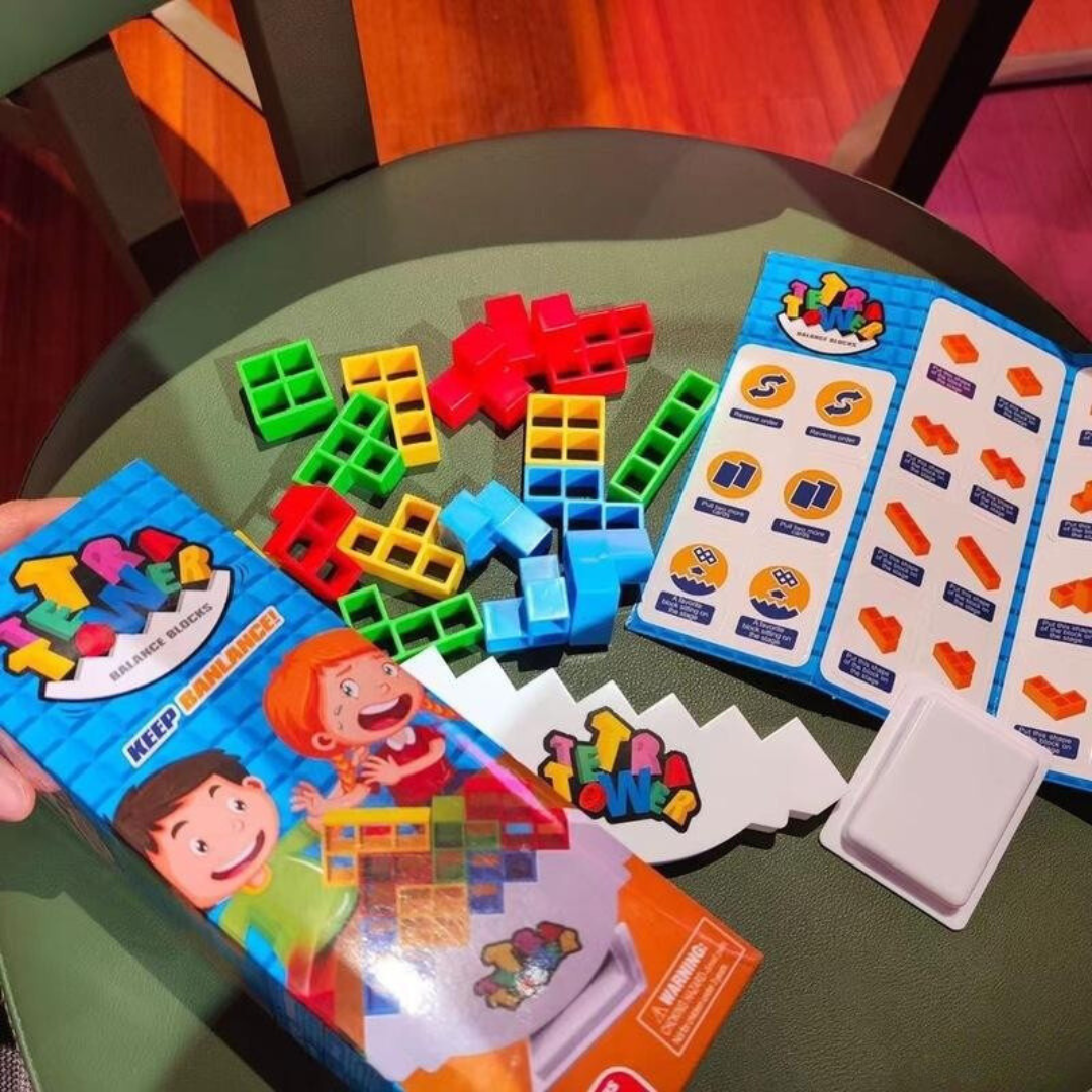 Befez | BlockTower - Wooden Stacking Game Board