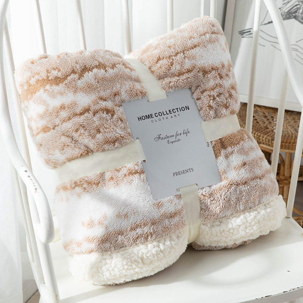 Soft Plush Faux Fur Throw Blanket