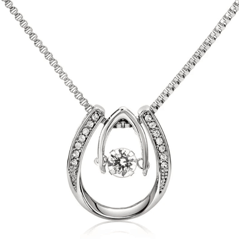 Unique U-Shaped Horse Necklace - Befez