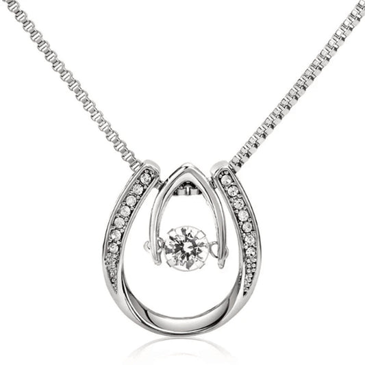Unique U-Shaped Horse Necklace - Befez