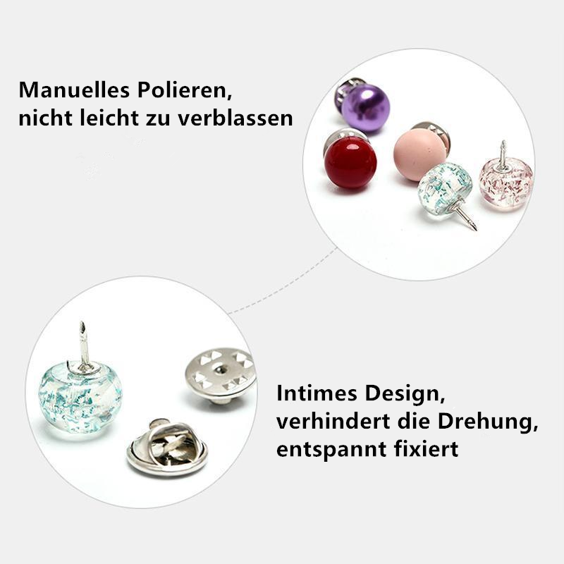 Secure Pin Brooch Set of 10 - Befez