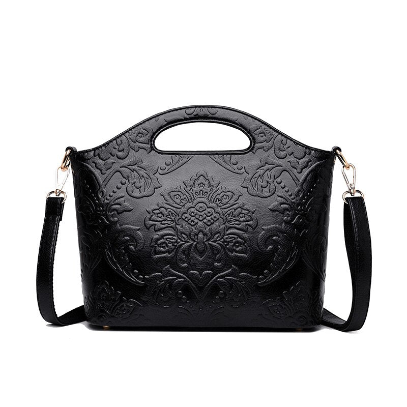 Authentic Classic Real Leather Ladies Handbag - Befez