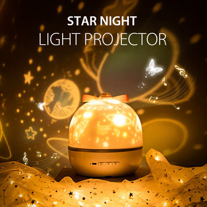 Colorful Galaxy Night Light Projector