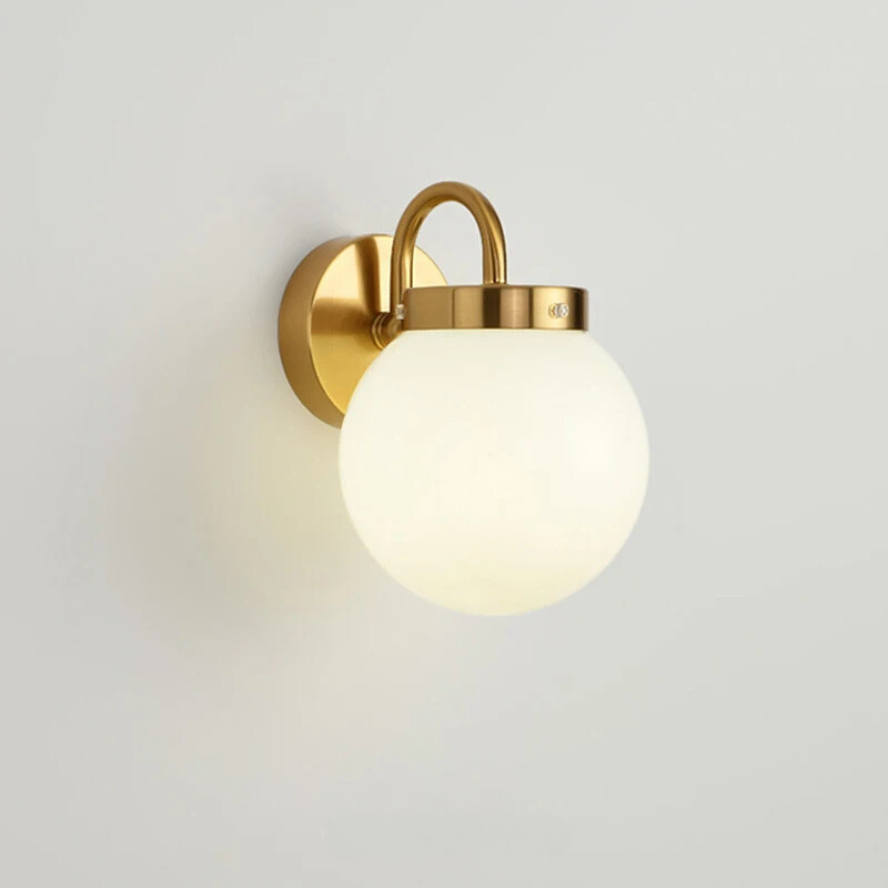 Contemporary Glass LED Wall Light