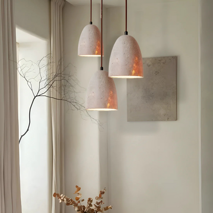 Vintage Stone Drop Ceiling Light