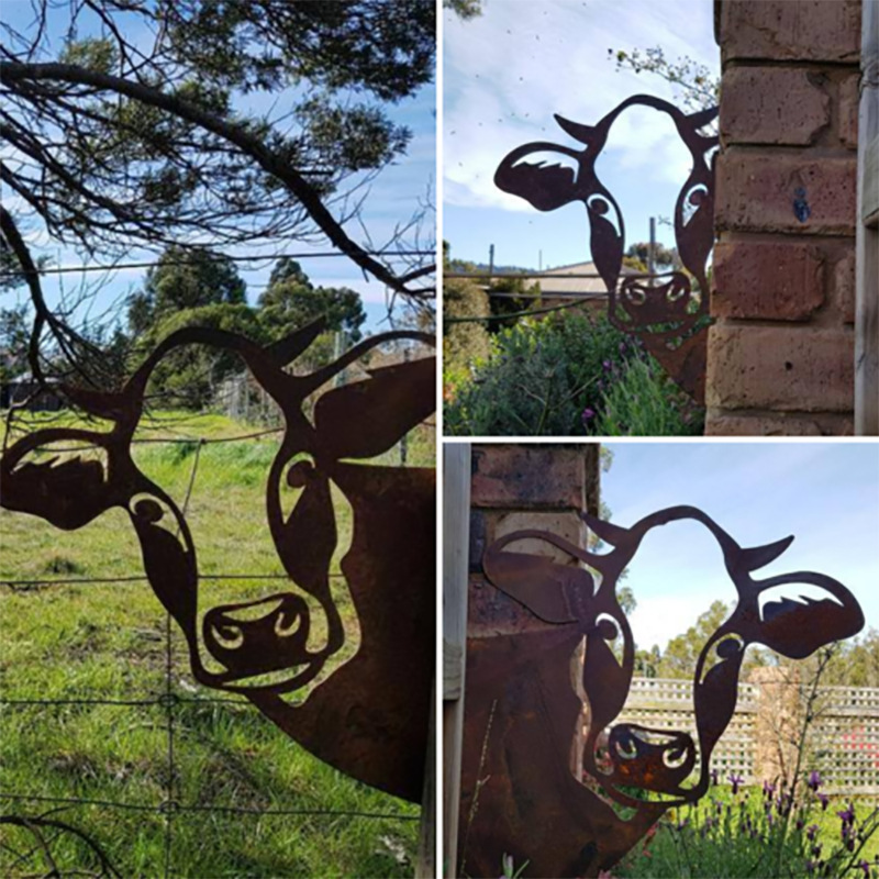 Rustic Country Yard Metal Decor