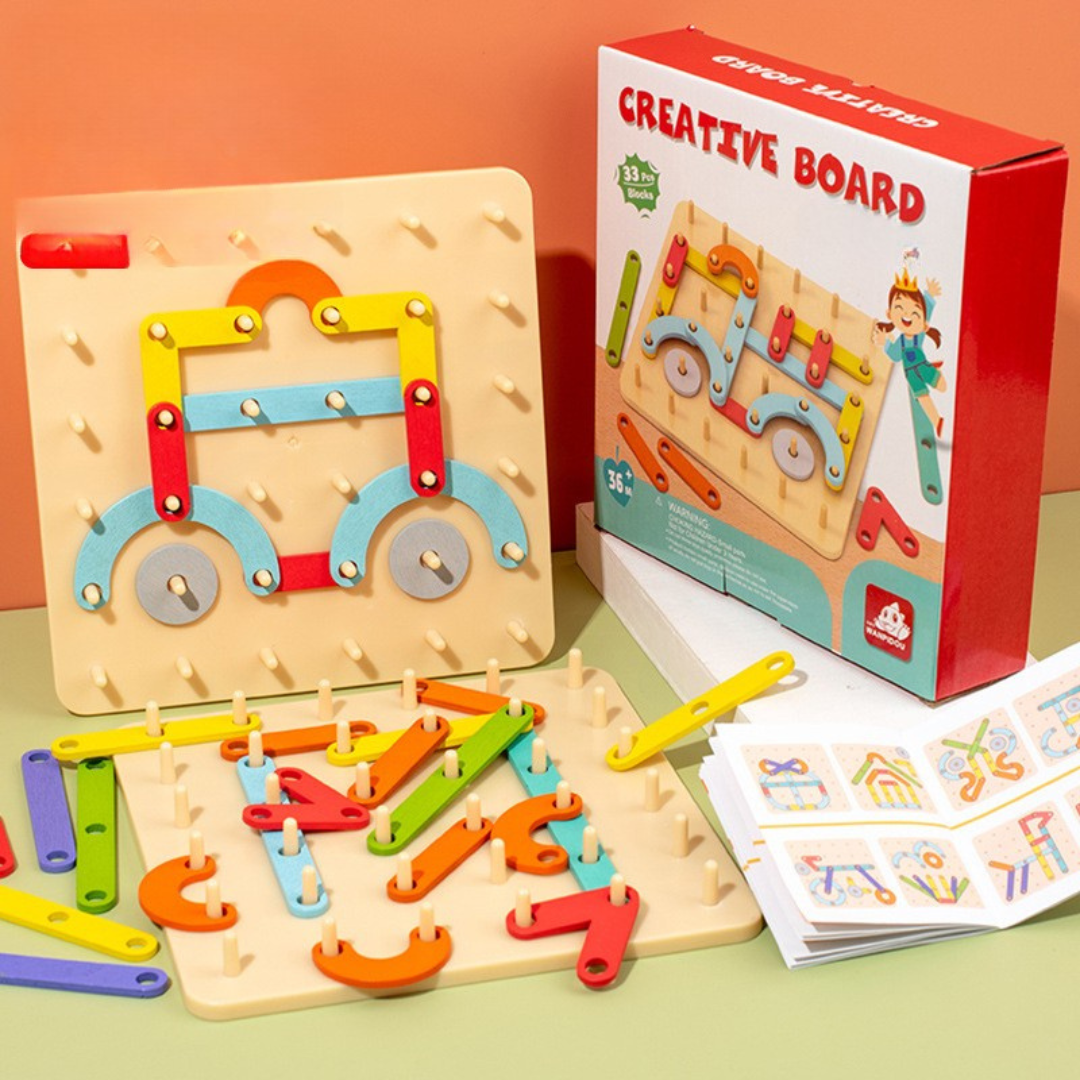 Fun Wooden Learning Puzzle Toy