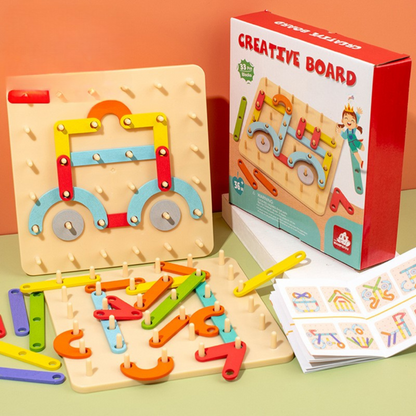 Fun Wooden Learning Puzzle Toy