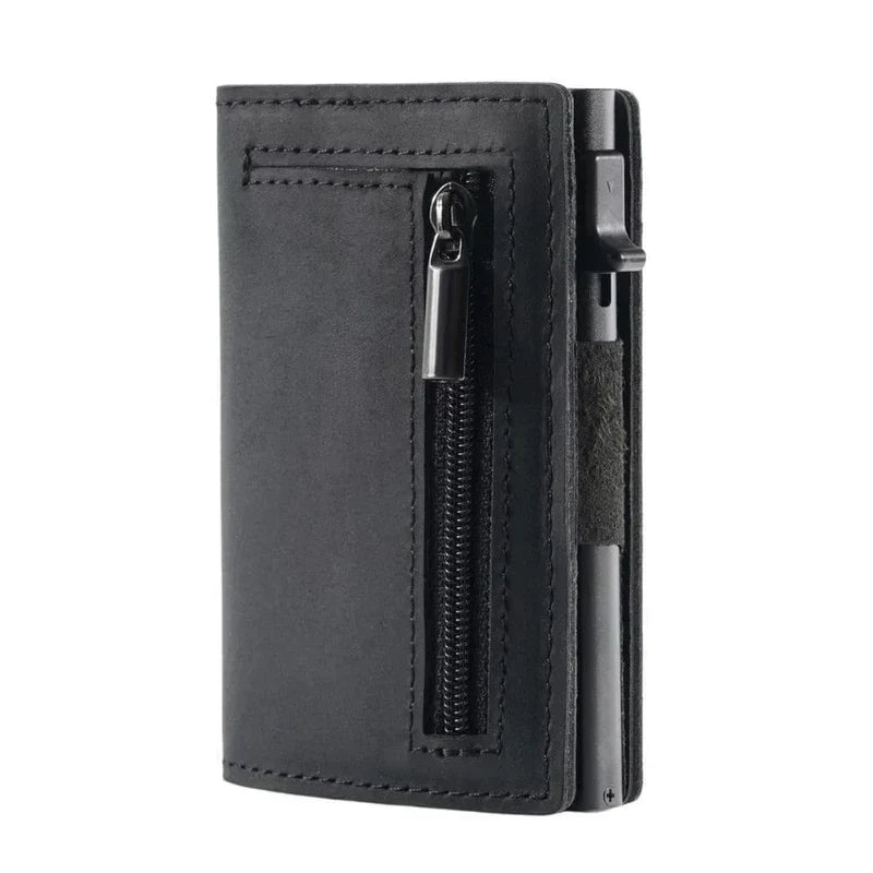 Secure Slim Leather Wallets - Befez